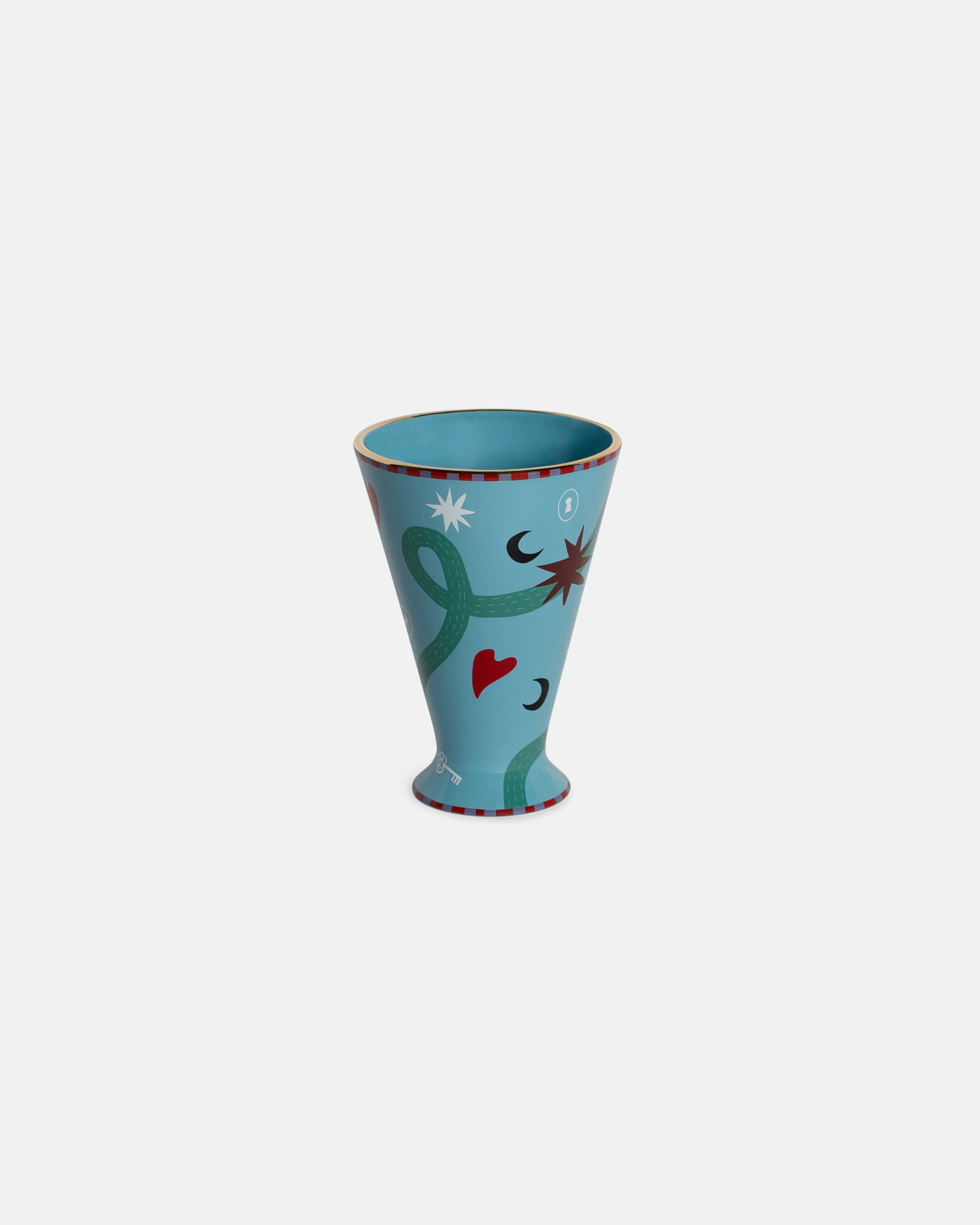 Star Vase - Vaso ceramica Stelle