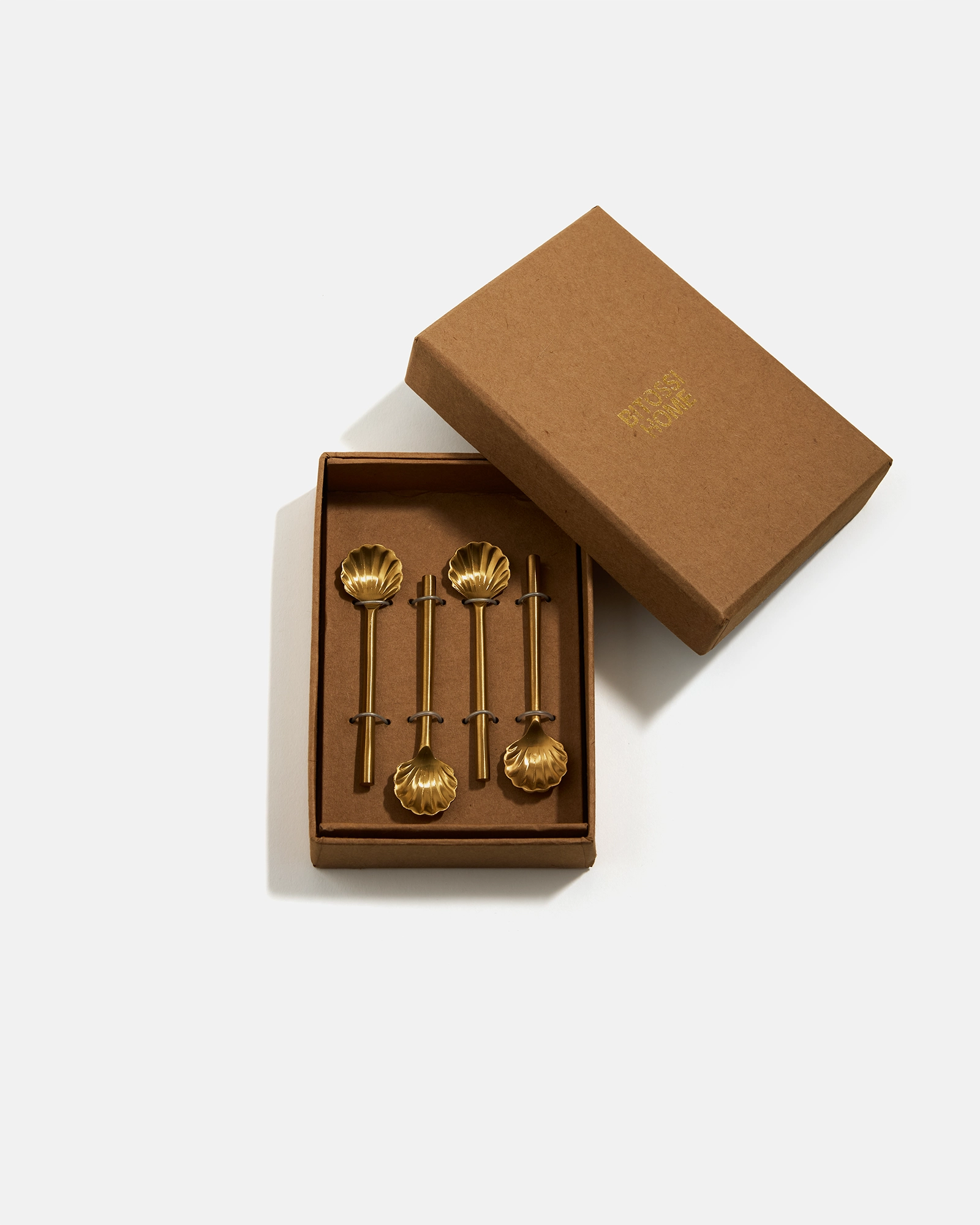 Set of 4 Baby spoon - Sea Shell