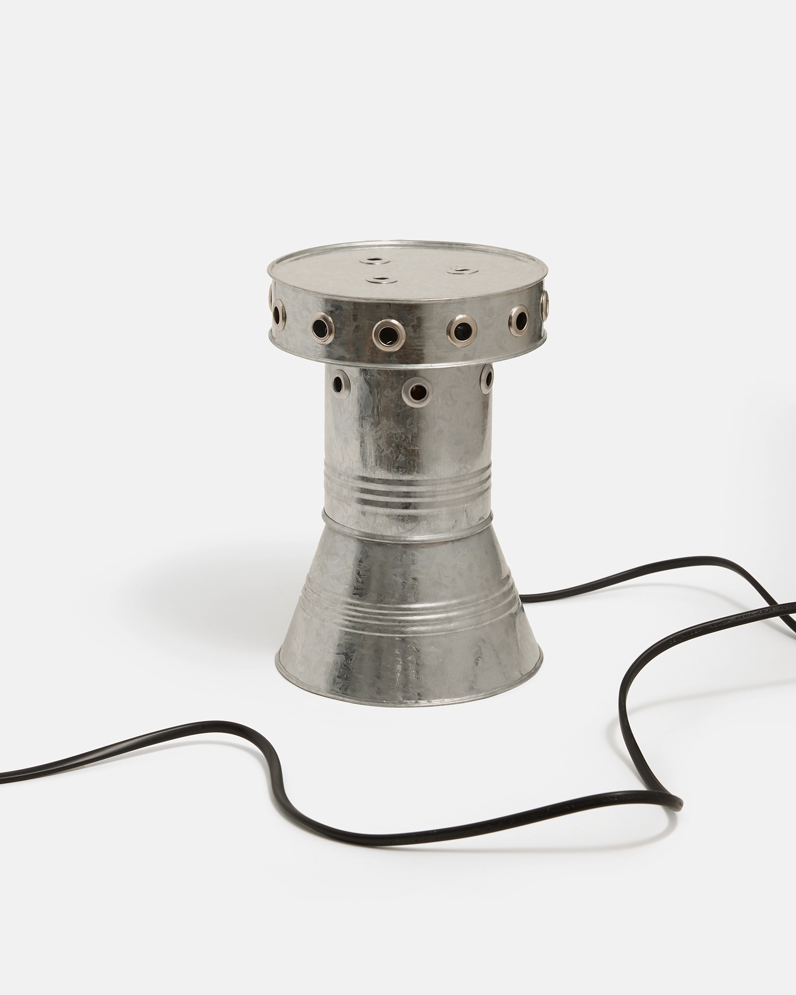 GALVANIZED TIN LAMP - GOA