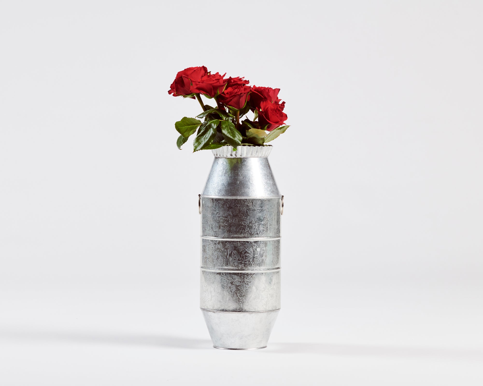 GALVANIZED TIN VASE - FLORERO #4