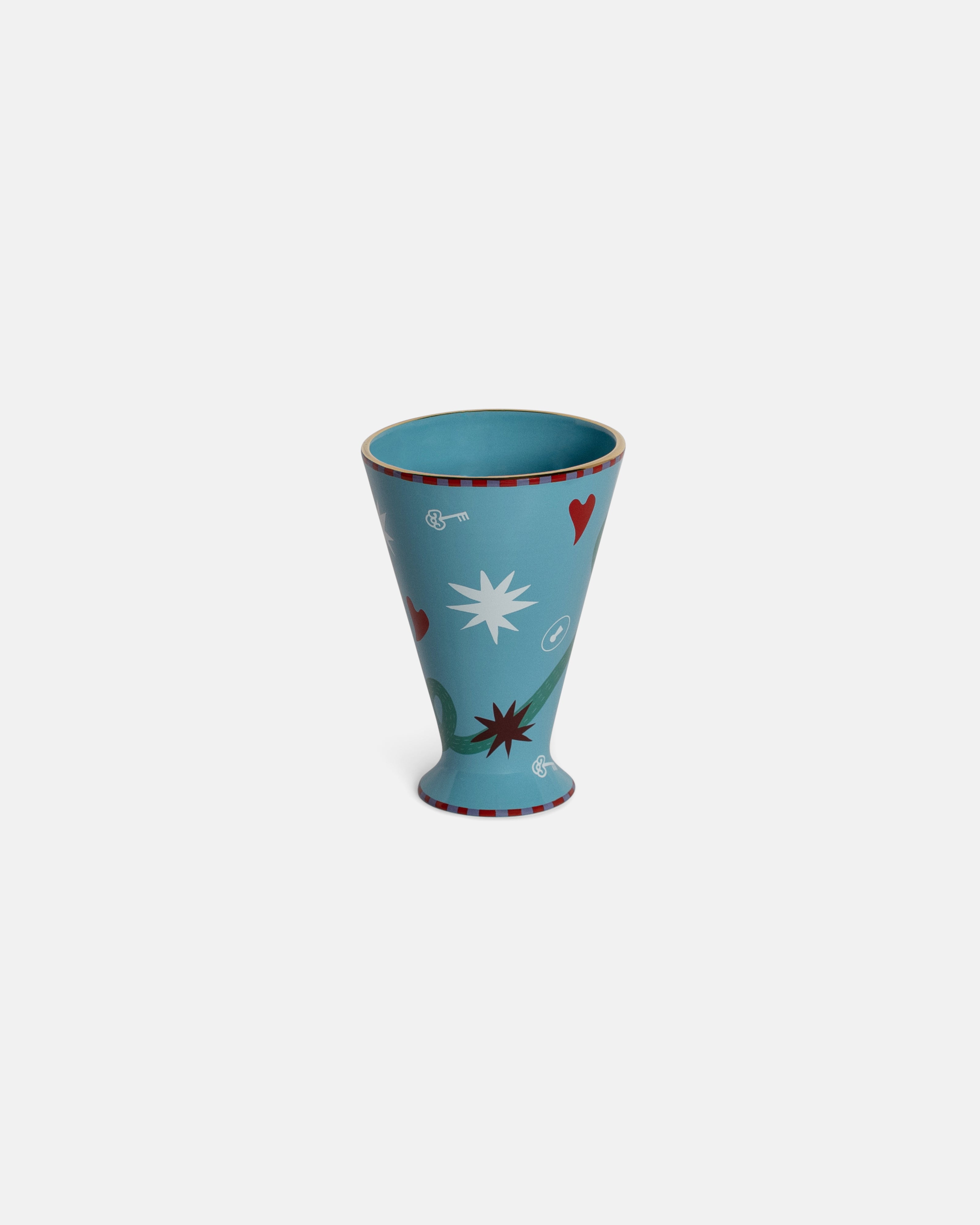 Star Vase - Vaso ceramica Stelle