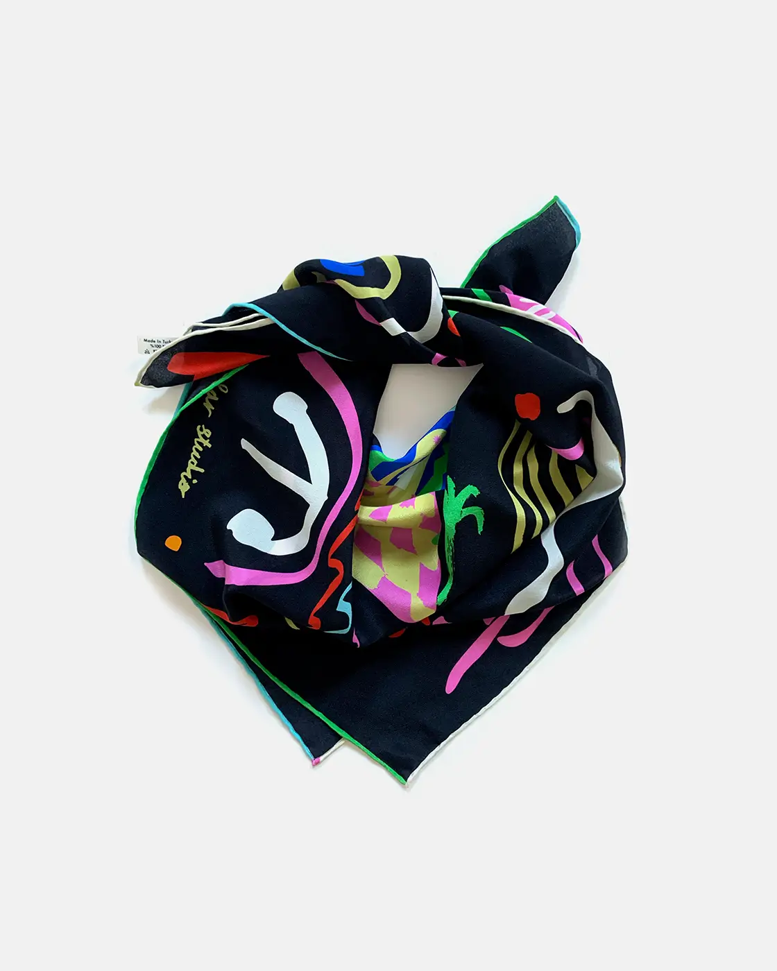 Foulard en soie Oasis Night